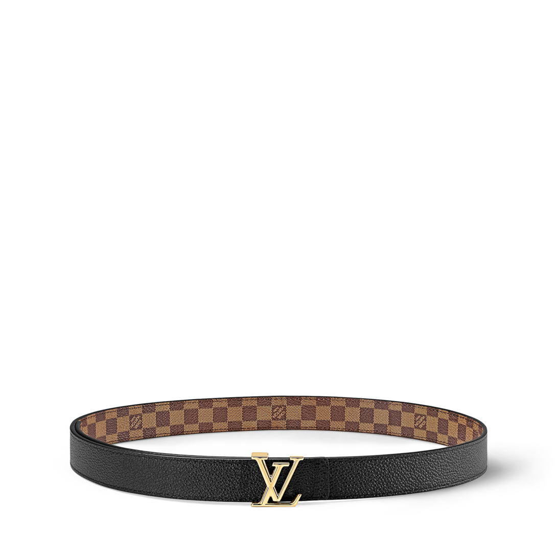 LOUIS VUITTON ベルト M0721 95/36 LV Iconic 25 mm Reversible Belt Damier Ebene - Accessories | Louis